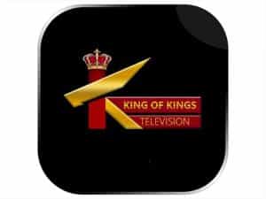 The logo of King TV