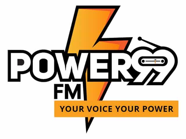 The logo of Power 99 TV