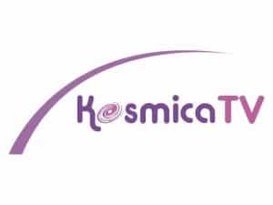 The logo of Kosmica TV