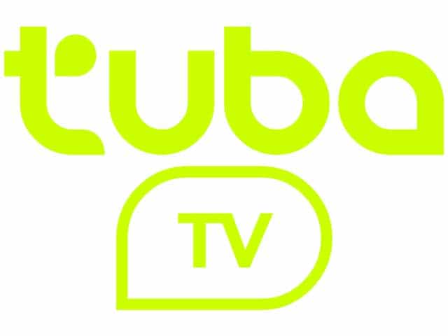 The logo of Tuba TV