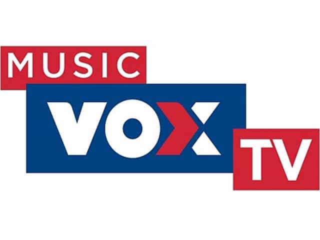 The logo of Vox TV