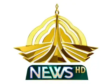 The logo of PTV News