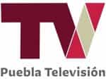 The logo of Puebla TV