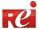 The logo of Rei TV
