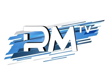 The logo of RM TV