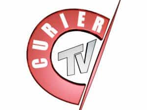 The logo of Curier TV