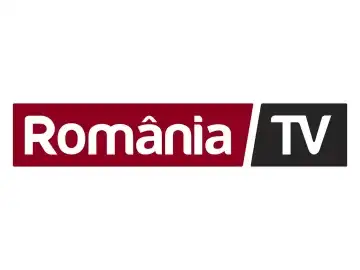 The logo of Rom TV