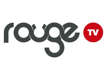 The logo of Rouge TV