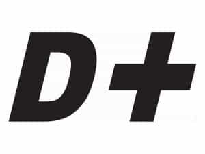 The logo of TV Duga Plus