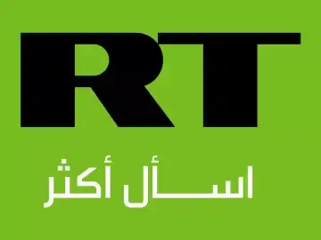 The logo of RT Arabic