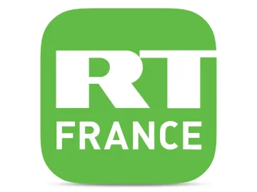 The logo of RT France