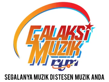 The logo of Galaksi Muzik RTM