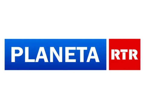 The logo of RTR Planeta