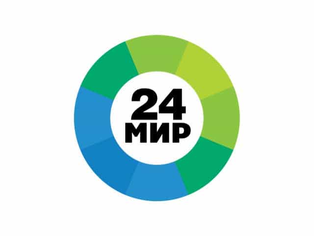 The logo of Mir 24