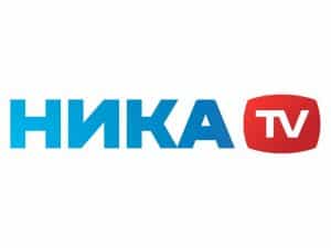 The logo of Nika TV