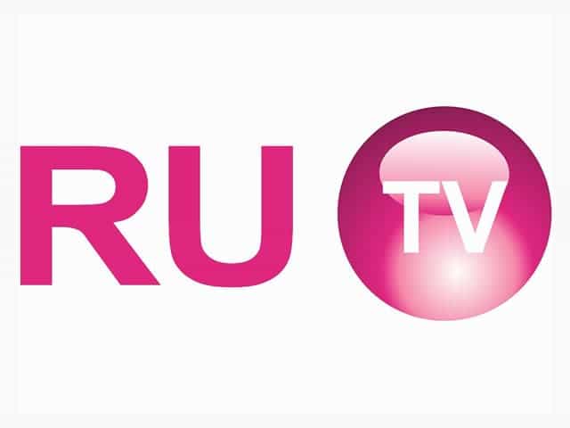 The logo of Ru TV Moldova
