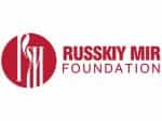 The logo of Russkiy Mir