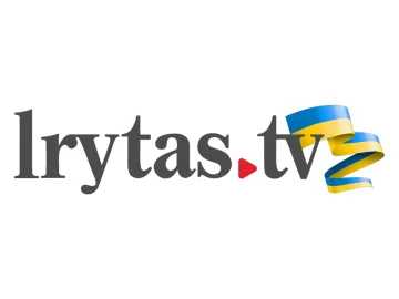 The logo of Rytas TV