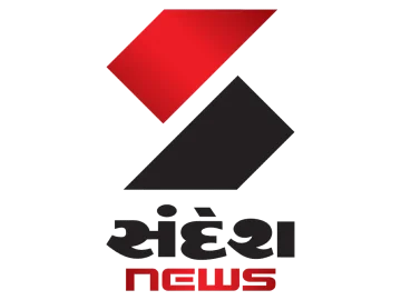 The logo of Sandesh News TV