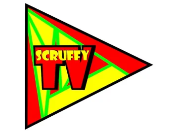 The logo of Scruffy TV