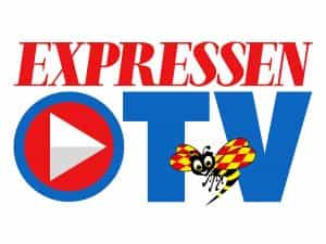 The logo of Expressen TV