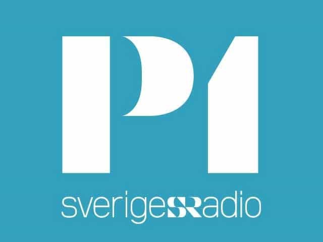 The logo of Sveriges Radio P1