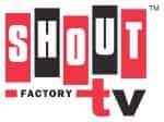 The logo of Shout! Factory TV