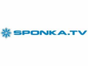 The logo of Sponka TV