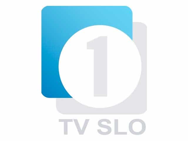 The logo of TV Slovenija 1