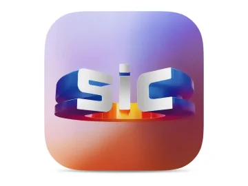 The logo of SIC TV
