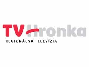 The logo of TV Hronka