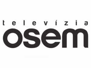 The logo of TV Osem