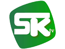 The logo of SK TV