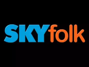 The logo of SKY Folk TV