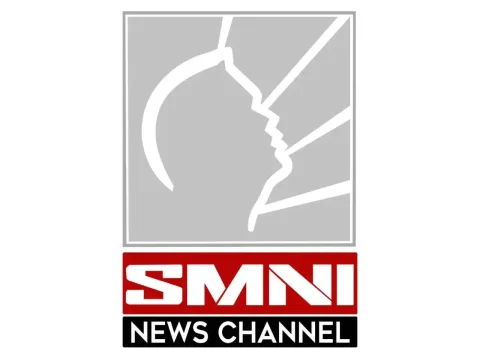 The logo of SMNI News Channel