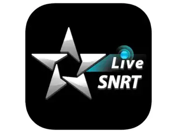 The logo of SNRT live TV