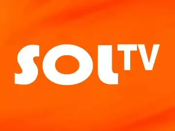 The logo of Sol TV