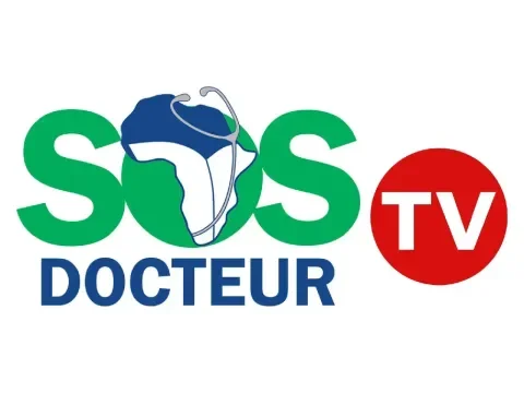 The logo of SOS Docteur TV