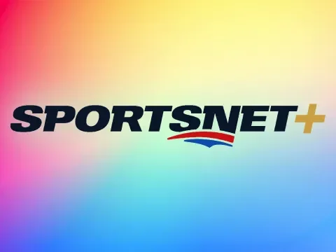 The logo of Sportsnet TV