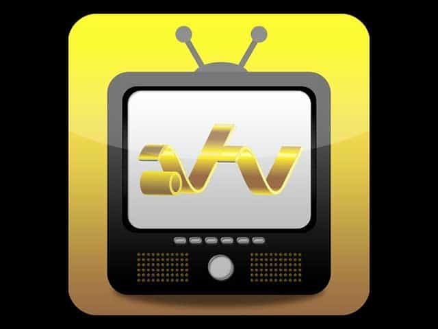 The logo of ATV Suriname