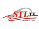 The logo of STL TV