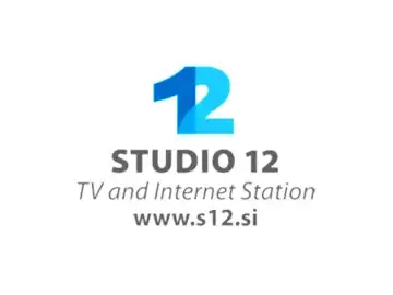 The logo of Studio 12 TV