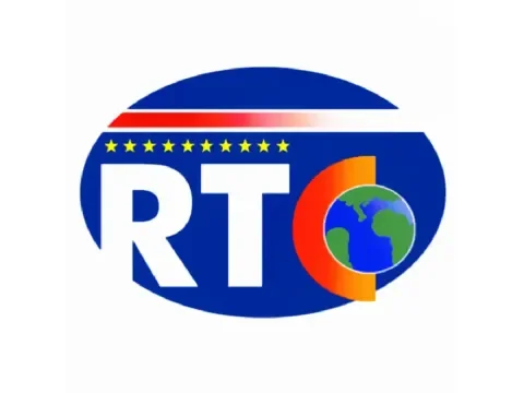 The logo of Televisão de Cabo Verde (TCV)