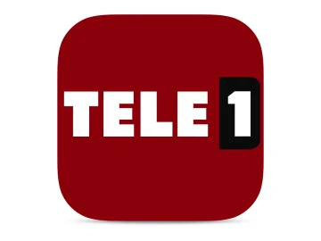 The logo of Tele 1 TV