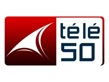 The logo of Télé 50