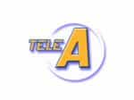 The logo of TeleA TV