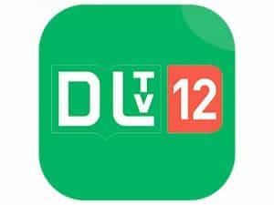 The logo of DLTV 12
