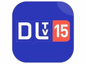 The logo of DLTV 15