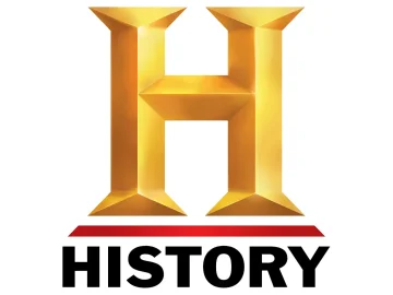 The logo of The HISTORY Channel