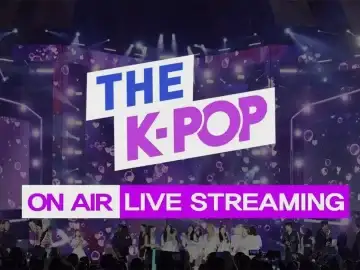 The logo of The K-POP
